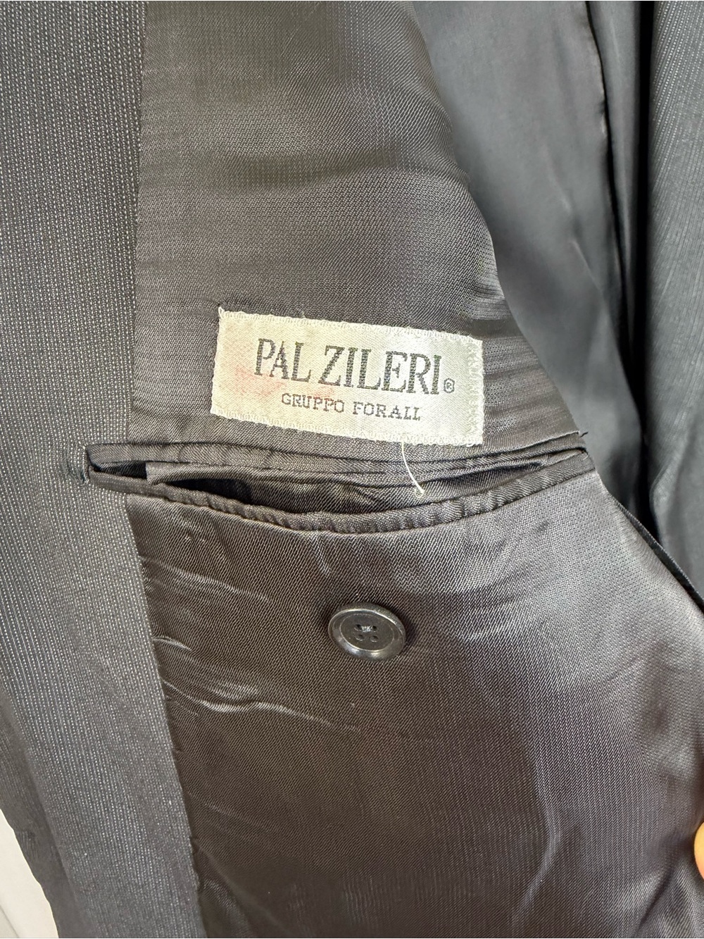 Pal Zileri Three Button Wool Blazer Jacket Size EU 48 = 38R Grey - Picture 6 of 9